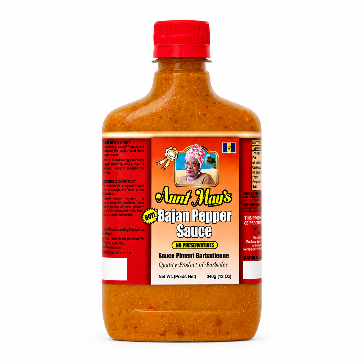 Aunt May's Bajan Pepper Sauce