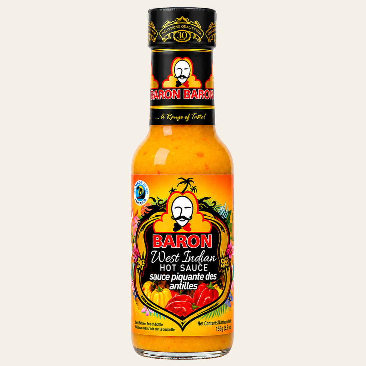 Baron West Indian Hot Sauce