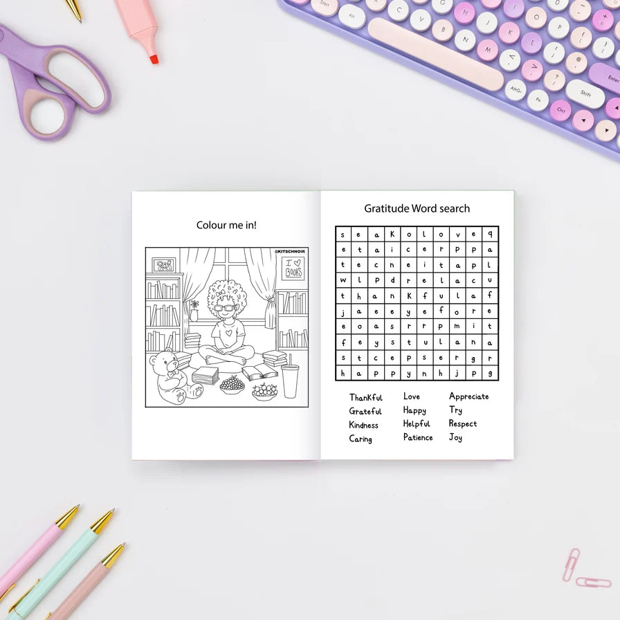 KitsCH Noir Kids Gratitude Diary
