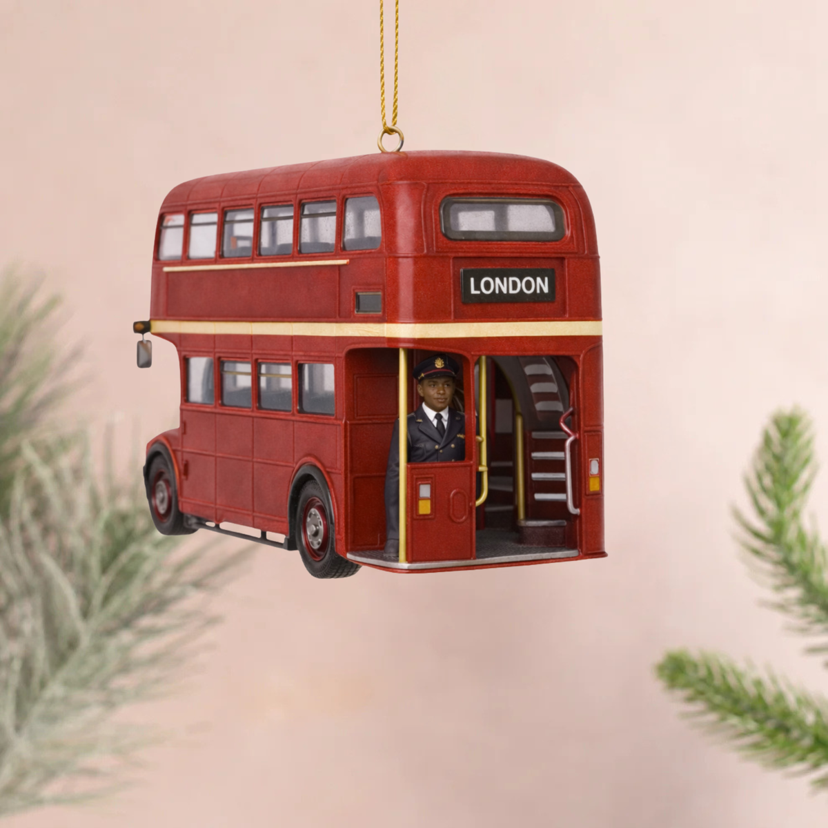 March Muses Winston Bus Christmas Ornament