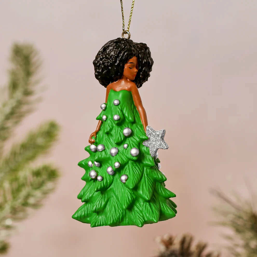 March Muses Candice Tree Christmas Ornament